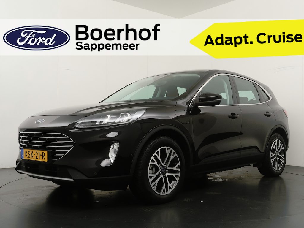 Ford Kuga 2.5 PHEV Titanium | Adapt. Cruise I Adatp. LED | SOH 86,6% | 4 seiz. banden | Stoelverw. | Camera's | 100% dealer onderh.