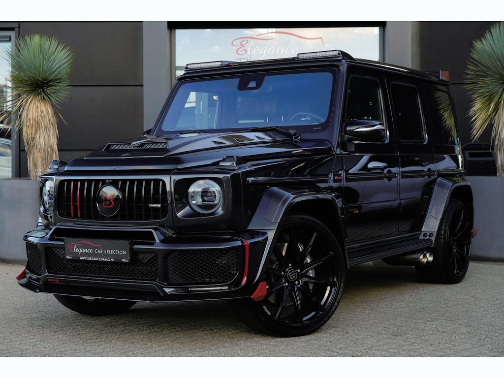 Mercedes-Benz G-klasse G900 Brabus Rocket | Full Carbon | Burmester | 360° camera | Leder | Brabus Sport uitlaat | Mercedes-Benz G-klasse G900 BRABUS ROCKET met krachtige benzinemotor, exclusieve BRABUS Rocket Pakket en sphortieve uitstraling. Uitgevoerd met een luxe interieur, hoogwaardige materialen en