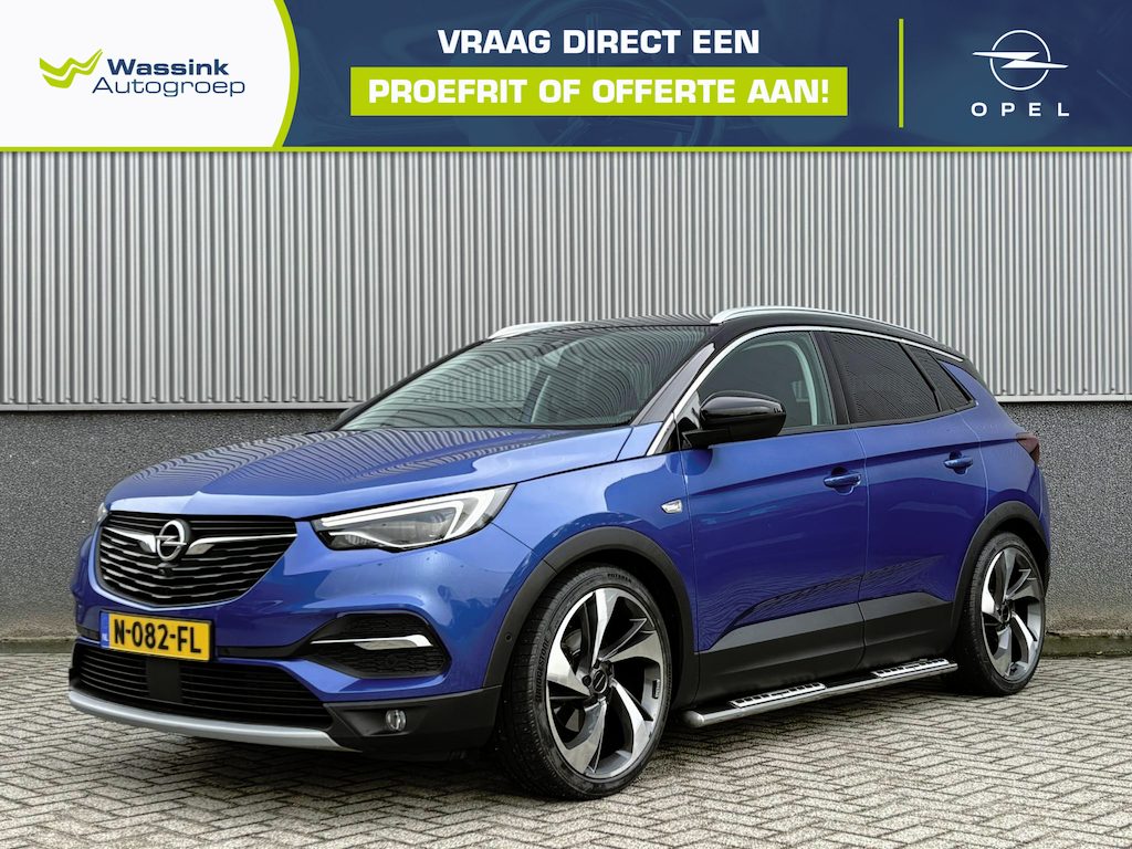 Opel Grandland X 1.6 Turbo Ultimate | Irmscher Pakket | Trekhaak | Camera Voor & Achter | Stoelverwarming Voor & Achter | Stoelverkoeling | Lederen Bekleding |