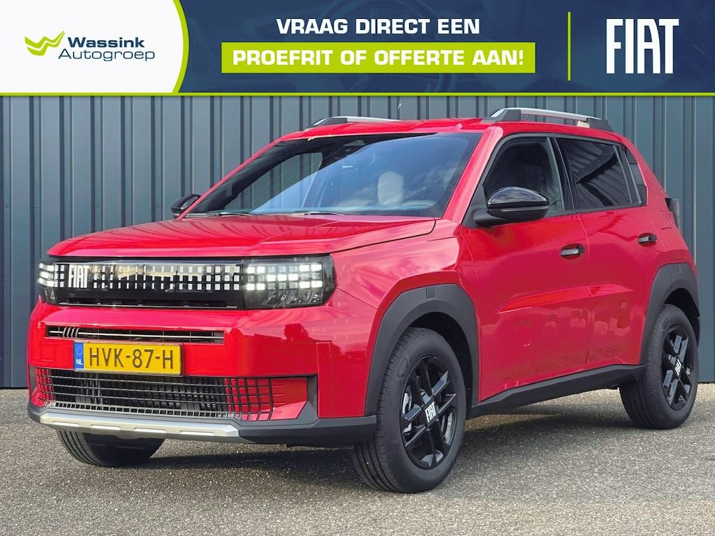 Fiat Grande Panda 1.2 Hybrid 100pk AUTOMAAT Icon | Style Pack | Lichtmetaal | Privacy glass I Carplay I Parkeersensoren I
