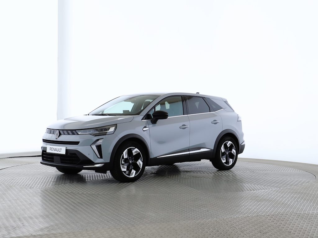 Renault Symbioz 1.8-160pk E-Tech Full Hybrid 160 'Techno' AUTOMAAT ! Fijne en comfortabele hoogzitter met slechts 8.250km ! Autm. airco, LED verlichting, cruise control, keyless, navigatie, bluetooth telefoonvoorb., boordcomputer, digitaal dashb. etc.