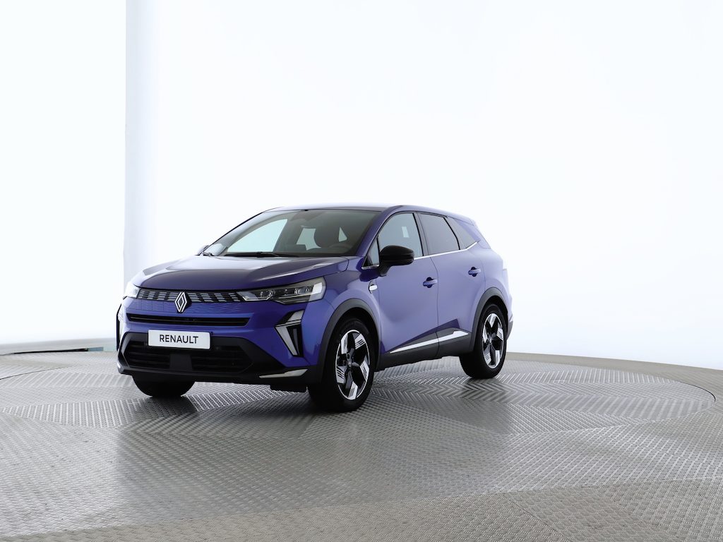 Renault Symbioz 1.8-160pk E-Tech Full Hybrid 160 'Techno' AUTOMAAT ! Fijne en comfortabele hoogzitter met slechts 7.800km ! Autm. airco, LED verlichting, cruise control, keyless, navigatie, bluetooth telefoonvoorb., boordcomputer, digitaal dashb. etc.