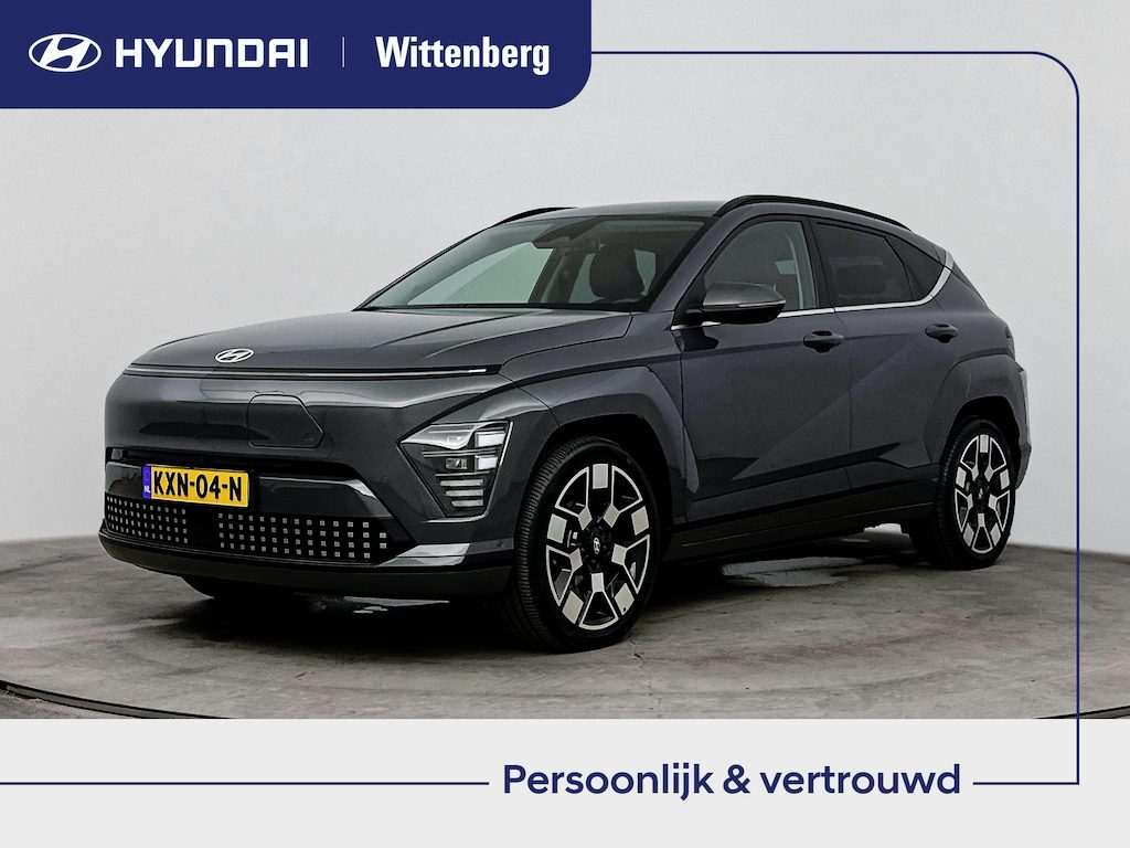 Hyundai Kona Electric EV Premium 65,4 kWh | SoH 97% | Unieke km-stand! | Leer | Stoelventilatie | Memory | 360 Camera | El. bed. achterklep |