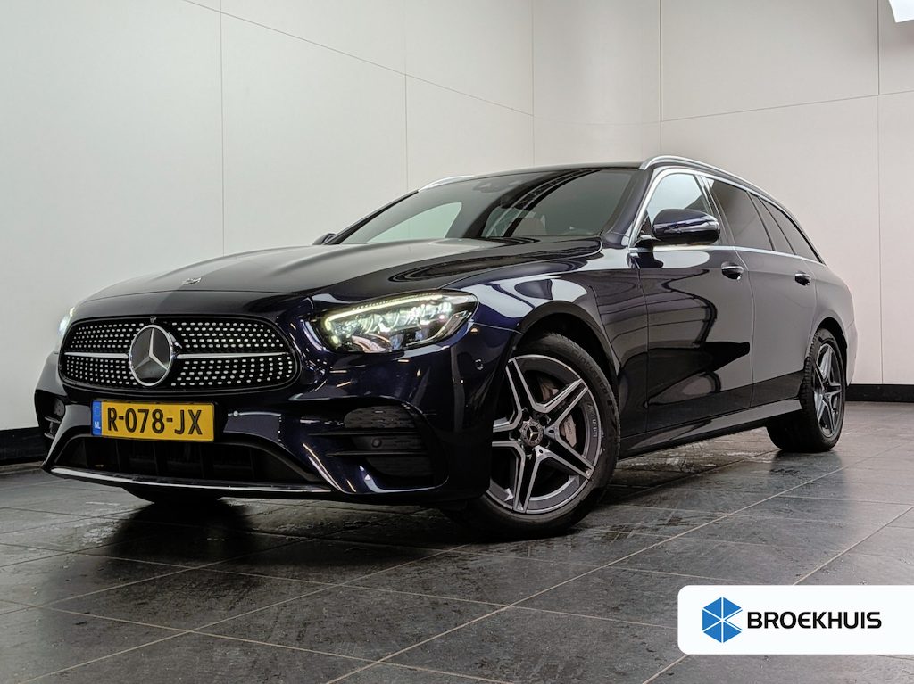 Mercedes-Benz E-klasse Estate 300 e Business Solution AMG l 1e Eigenaar l Dealeronderhoud l Leder l Pano Dak l Elektr. Stoel incl Memory l 360gr Camera l