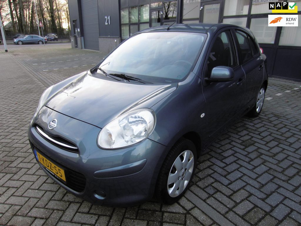 Nissan Micra 1.2 DIG-S Acenta 2013 Airco 171.000KM NAP! APK!