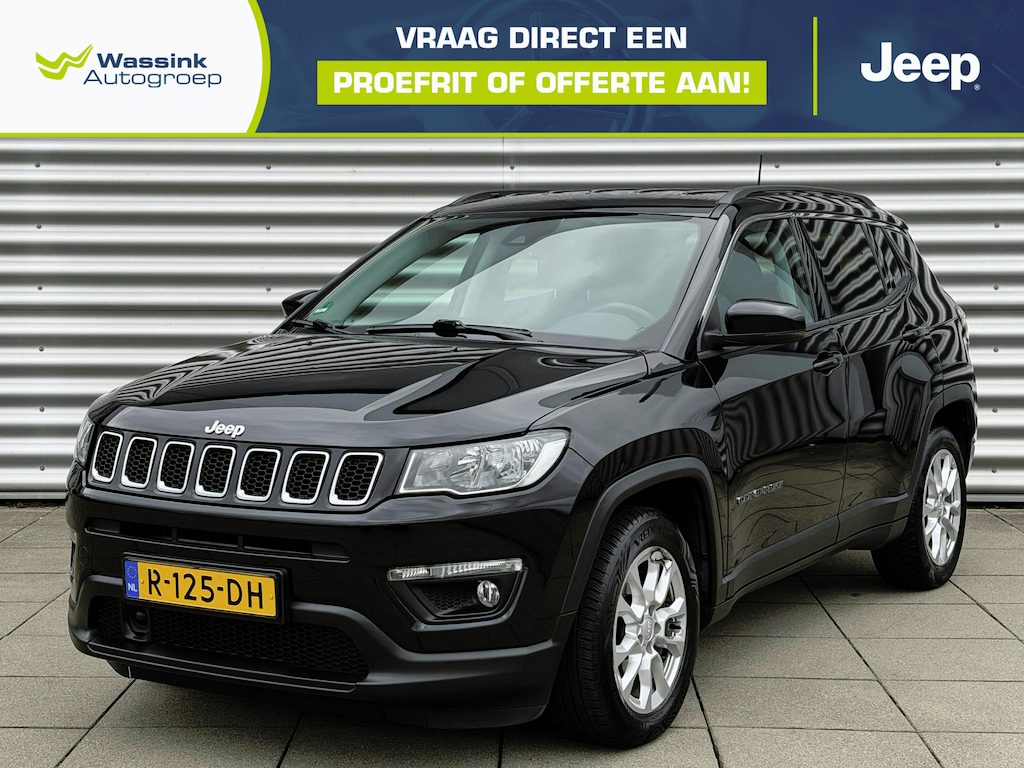 Jeep Compass 1.3T Longitude | All Season banden | Achteruitrijcamera | Stoel/Stuurverwarming | Cruise Control