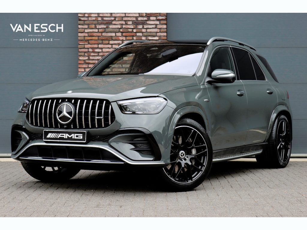 Mercedes-Benz GLE AMG 53 Hybrid 4MATIC+ | Manufaktur | Luchtvering | Carbon | Massage | HUD | Vlakkenverwarming | Trekhaak | Burmester | Stoelventilatie |