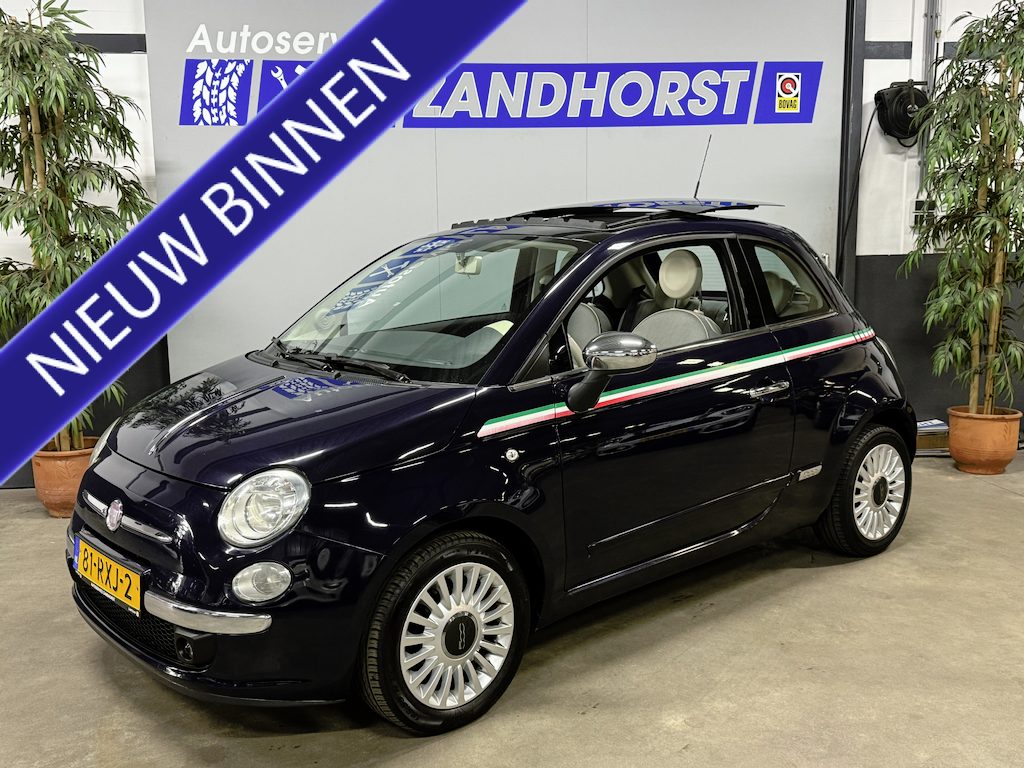 Fiat 500 1.2 Lounge // Panodak // LM velgen // Airco