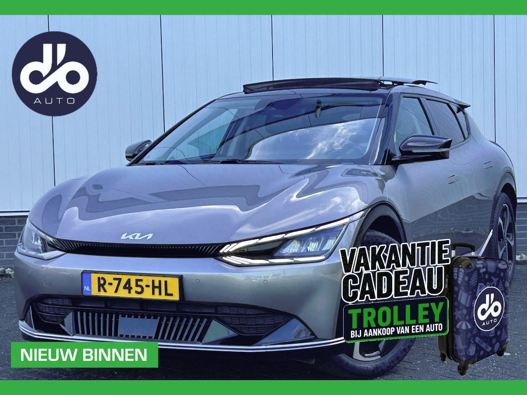 Kia EV6 Plus Advanced 77.4 kWh SOH 100% I TREKHAAK I OPENDAK I LEER + CAMERA I ORG.NL + NAP + DEALER O.H.