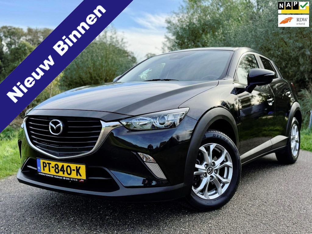 Mazda CX-3 2.0 SkyActiv-G 120 Dynamic NAVI ECC Stoelverwarming NAP 120PK KEY-LES GOED ONDERHOUDEN