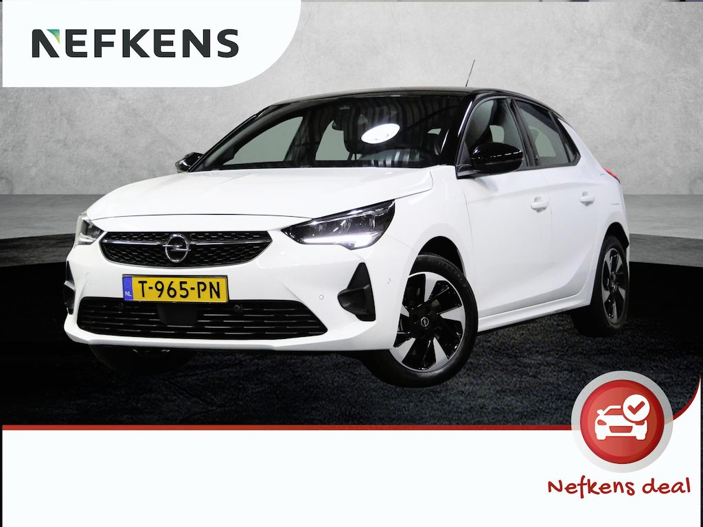 Opel Corsa-e Level 4 50kWh 136PK | 1ste eigenaar | AppleCarPlay/AndroidAuto | Camera | Climate Control | Cruise Control | Navigatie | AUTOMAAT | LM velgen | Keyless | Two-Tone | LED | Parkeersensoren | Isofix |