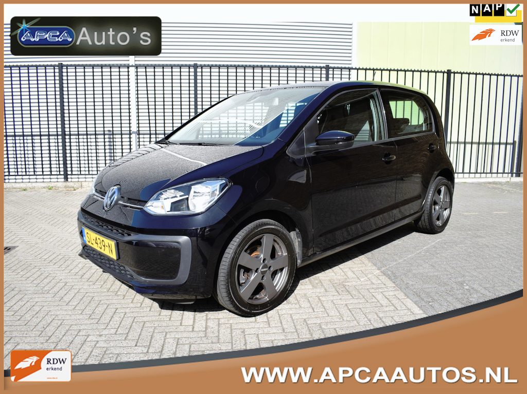 Volkswagen Up! 1.0 BMT move up! 12 mnd GARANTIE Carplay Airco Navi Line assist DealerOH
