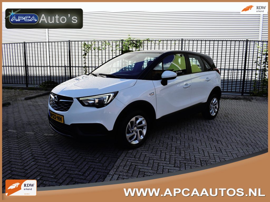 Opel Crossland X 1.2 Turbo Innovation 12 mnd GARANTIE Stoelverw Stuurverw Carplay Adaptive CruiseNavi Clima