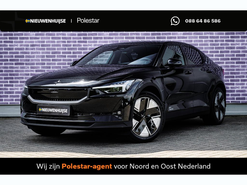 Polestar 2 Long Range Single Motor Prime 82 kWh | Pilot assist | 360 camera met parkeerhulp | BLIS | Cross Traffic Alert | Rear collision warning | Panoramadak | Harman Kardon premium sound | Volledig verstelbare voorstoelen | Polestar digital key | LED mistlampen met bochtverlichting | Elektr. bedienbare achterklep met voetsensor | Warmtepomp | stoelverwarming achterin | Verwarmd stuurwiel |