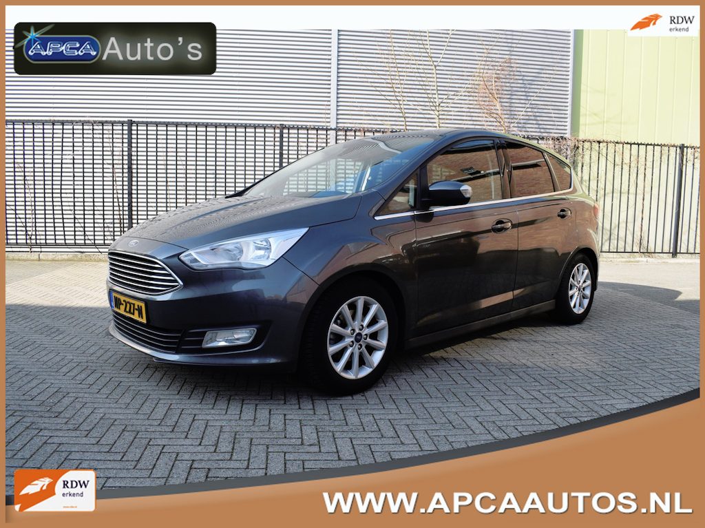 Ford C-Max 1.0 Titanium 6 mnd GARANTIE DealerOH Stoel verw Stuur verw Adaptive Cruise Navi Clima