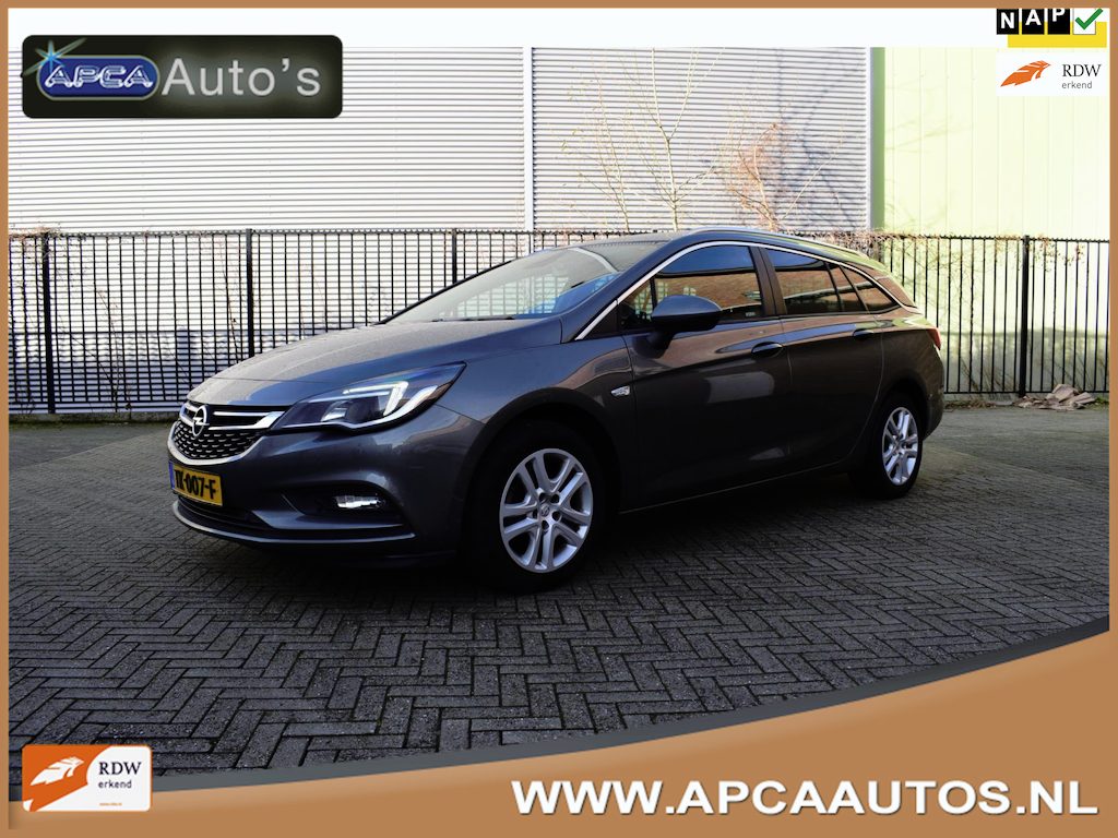 Opel Astra Sports Tourer 1.0 Turbo 12 mnd GARANTIE DealerOH Carplay Navi CruisC Climate