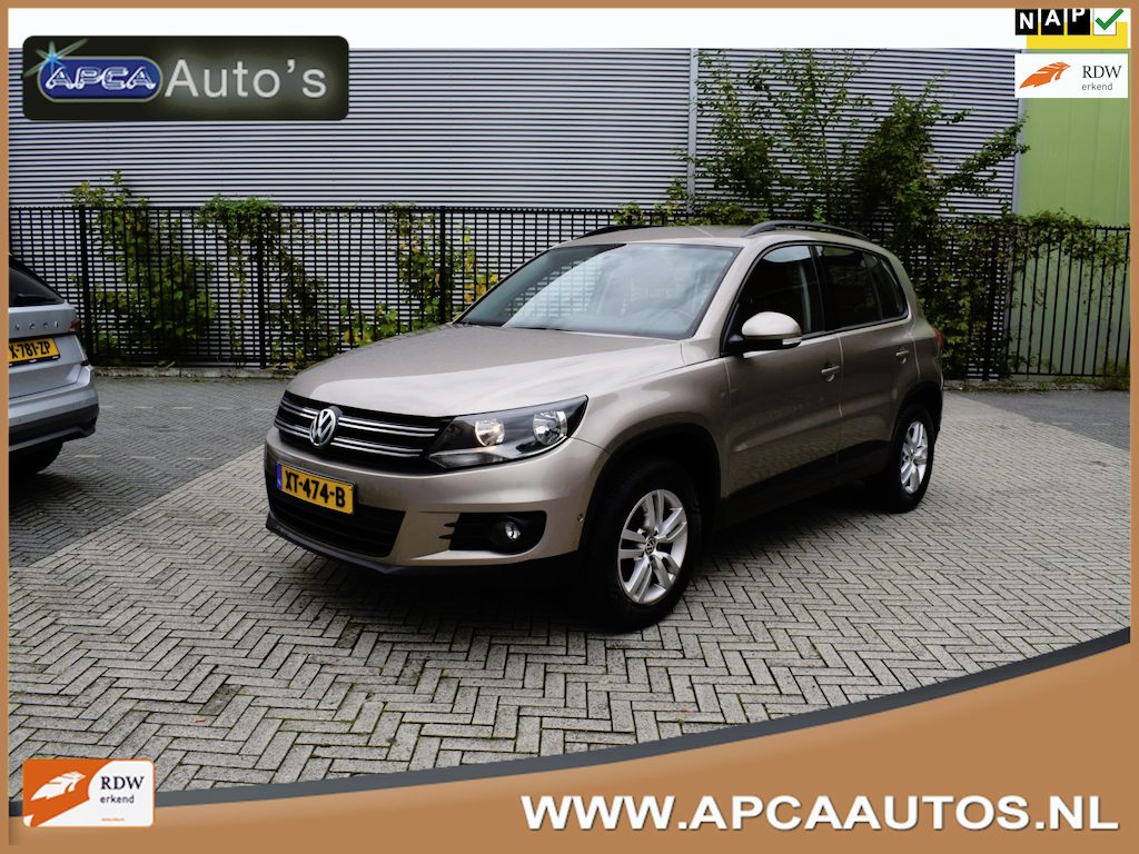 Volkswagen Tiguan 1.4 TSI Sport&Style 12 mnd GARANTIE Park Asist ( zelf parkeren ) DealerOH StoelVW Nieuwstaat