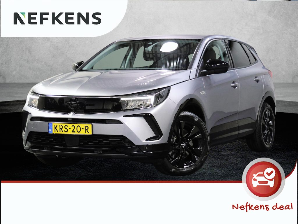 Opel Grandland 1.6 Turbo 225PK Plug-In Hybrid GS Line | 1ste eigenaar | AppleCarPlay/AndroidAuto | Alcantara | Adaptief Cruise Control | Camera | Stoel, Stuur & Voorruit verwarmd | AGR-Stoelen | Parkeersensoren | Isofix | Privacy Glass |