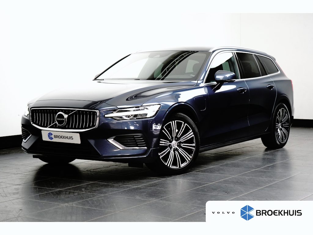 Volvo V60 2.0 T6 Recharge AWD Inscription | Trekhaak | Adaptieve CC | Memory | Stoel & stuurverwarming | Leder | BLIS |