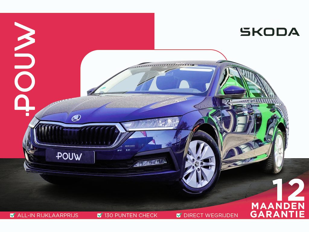 Skoda Octavia Combi 1.0 e-TSI 110pk Ambition | Trekhaak | Navigatie | PDC Achter | SmartLink | Cruise Control