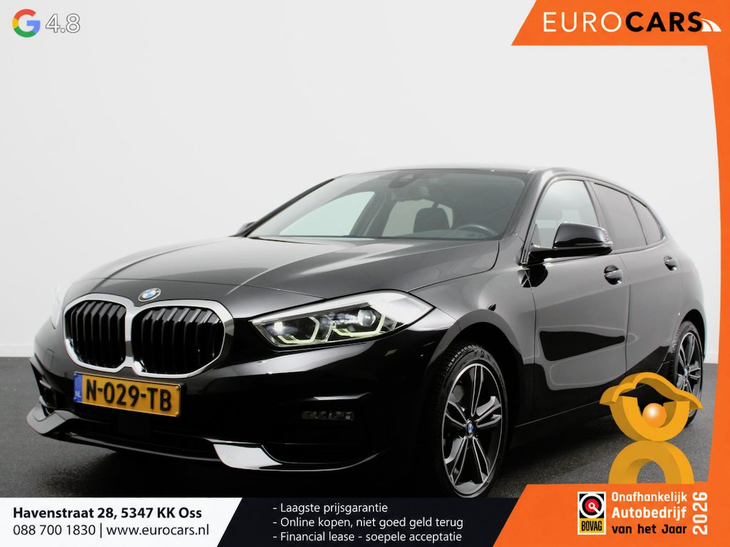 BMW 1-Serie 118i Automaat Sportline Business Edition Navigatie Cruise control LED Parkeersensor achter Navigatie Apple Carplay/ Android Auto Lichtmetalen velgen Digitale Cockpit