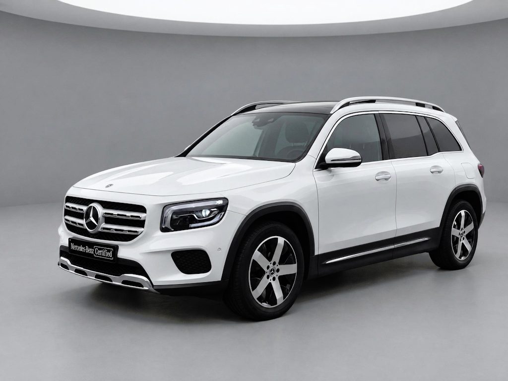 Mercedes-Benz GLB 200 Business Solution Luxury | Panoramadak | Trekhaak Afneembaar | Achteruitrijcamera | Memory Pakket | Sfeerverlichting | Widescreen | Stoelverwarming | Multibeam LED | Privacy Glas Achter | Keyless-GO | Elektrisch Bedienbare Achterklep
