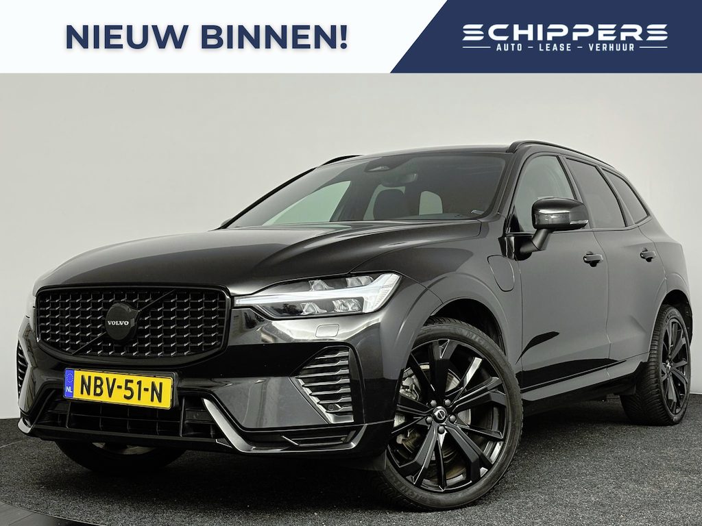 Volvo XC60 2.0 T6 Plug-in hybrid AWD Plus Black Edition | elektrisch glazen panorama-dak | PHEV | 350pk