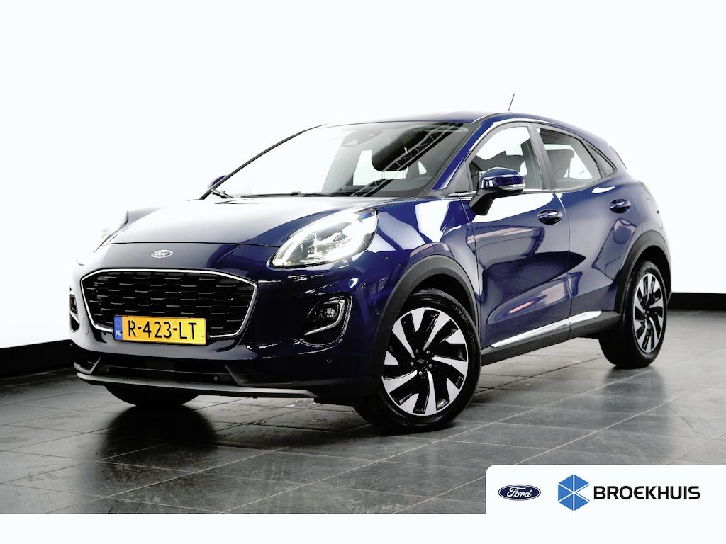 Ford Puma 1.0 Hybrid Titanium | Trekhaak | Camera | Cruise Control | Apple Carplay | Navigatie