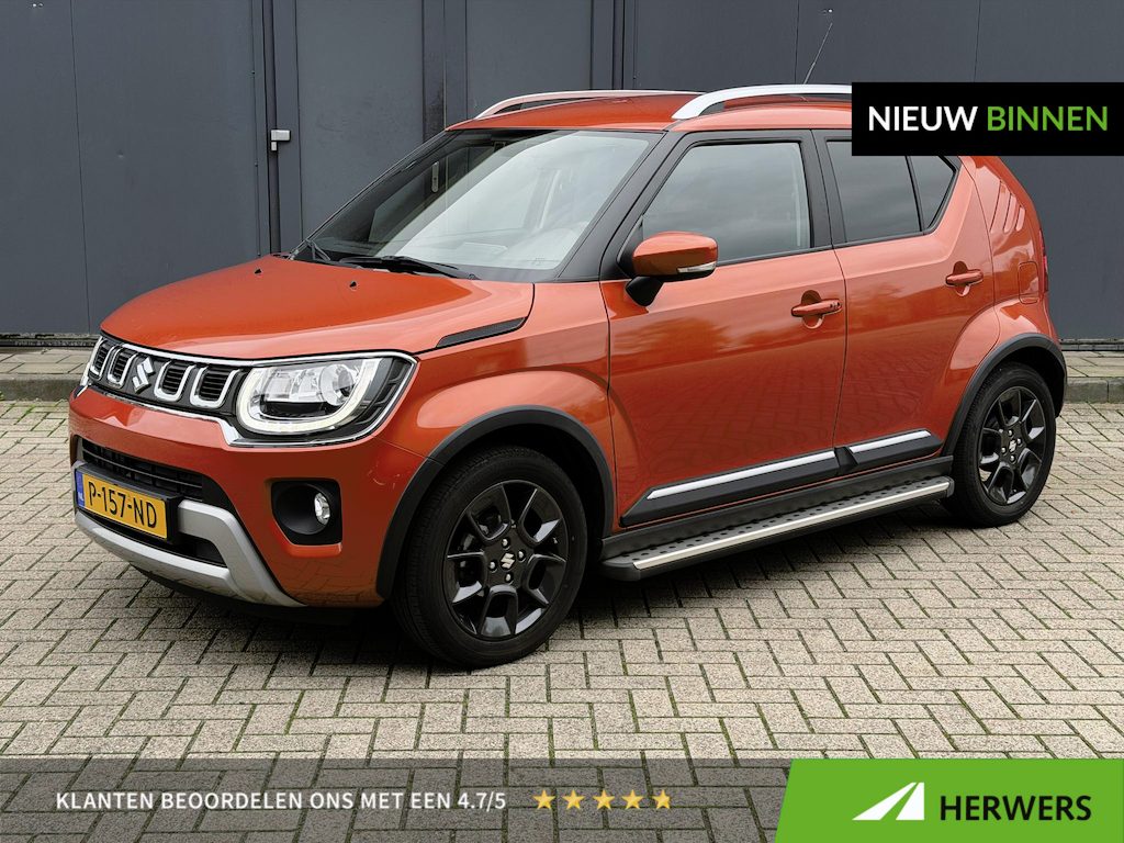 Suzuki Ignis 1.2 Smart Hybrid Style / Trekhaak / Apple CarPlay / Stoelverwarming / Side bars / Cruise Control / Achteruitrijcamera / Navigatie / NAP Logisch / 1ste Eigenaar