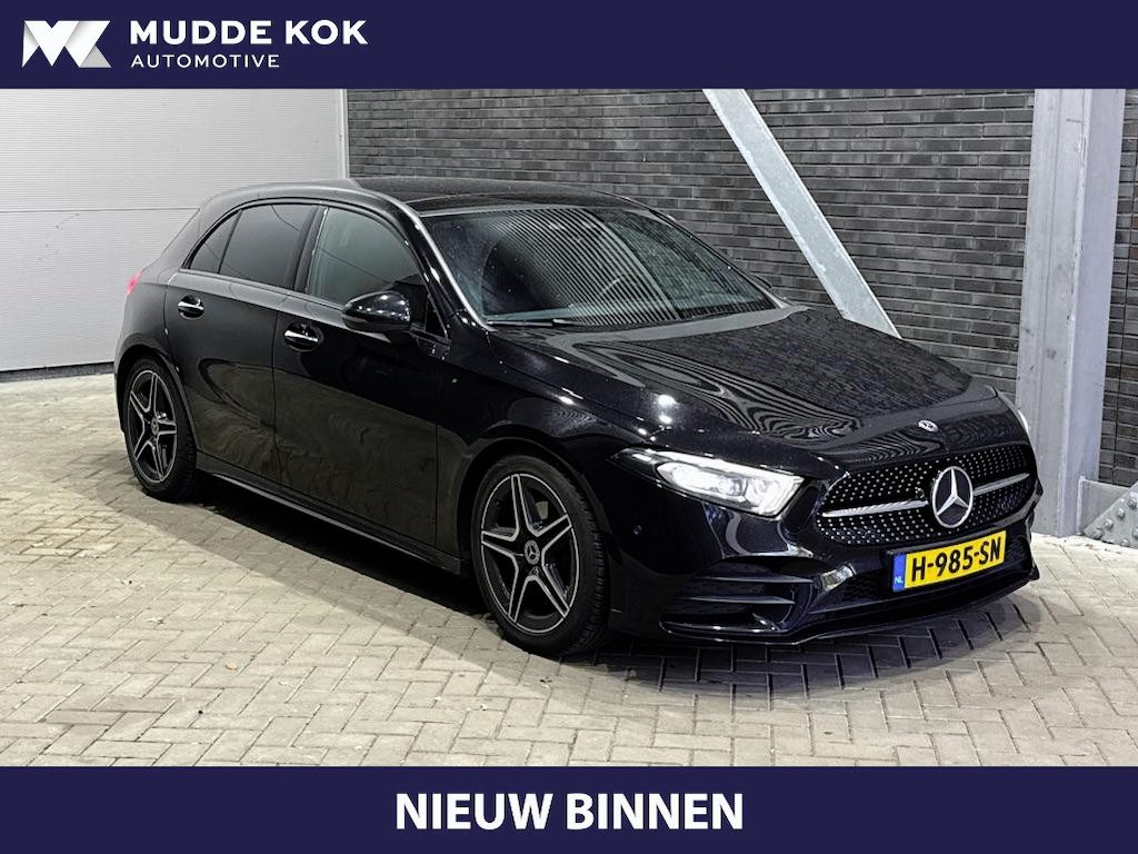 Mercedes-Benz A-klasse 180 Business Solution AMG | Panoramadak | Nightpakket | Keyless | Memory | Camera | Stoelverwarming | 18 Inch