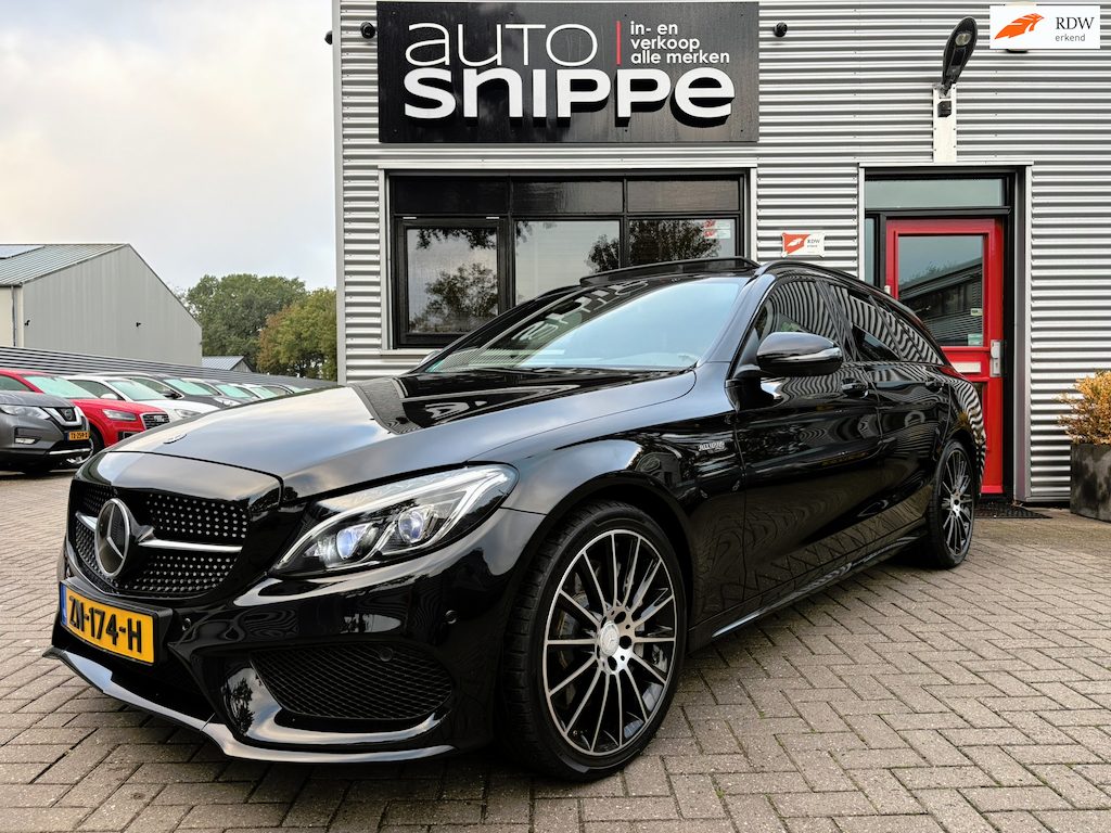 Mercedes-Benz C-klasse Estate 450 AMG 4MATIC Edition 1 367 PK -AUTOMAAT-OPEN PANORAMADAK-BURMESTER-HEAD UP-ADAPTIVE CRUISE-CARBON-