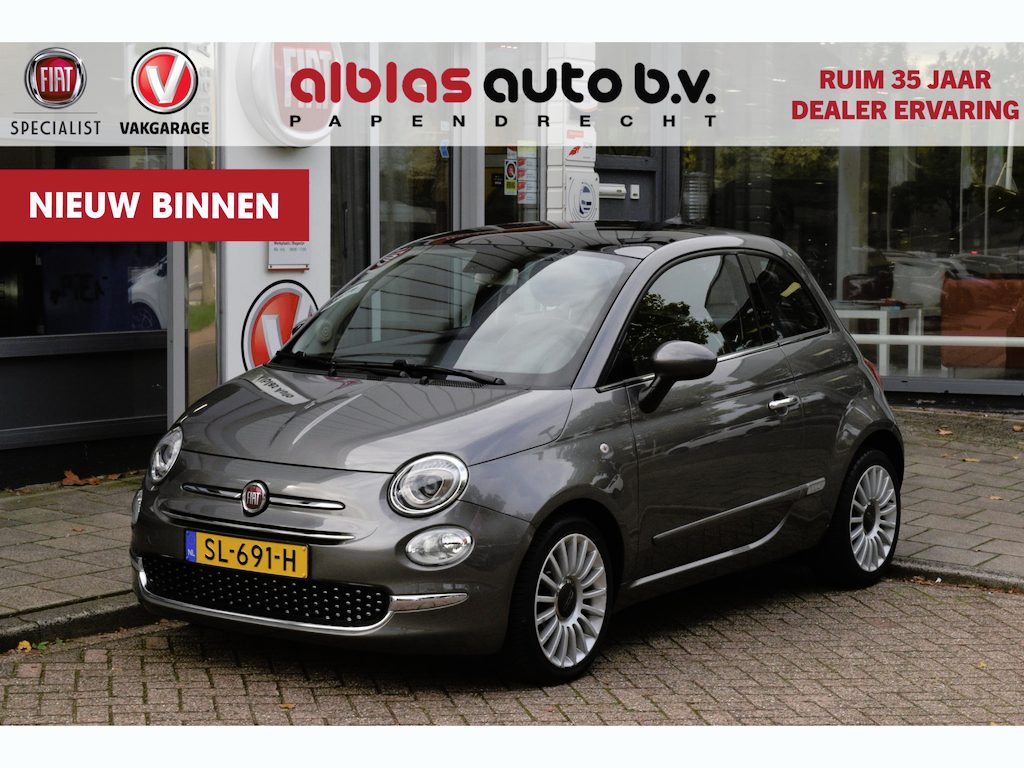 Fiat 500 80pk Turbo Lounge|Carplay|PDC|Clima|Cruise