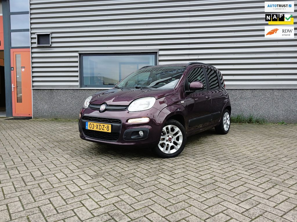 Fiat Panda 0.9 TwinAir Lounge | Cruise | Airco | Paars Metallic