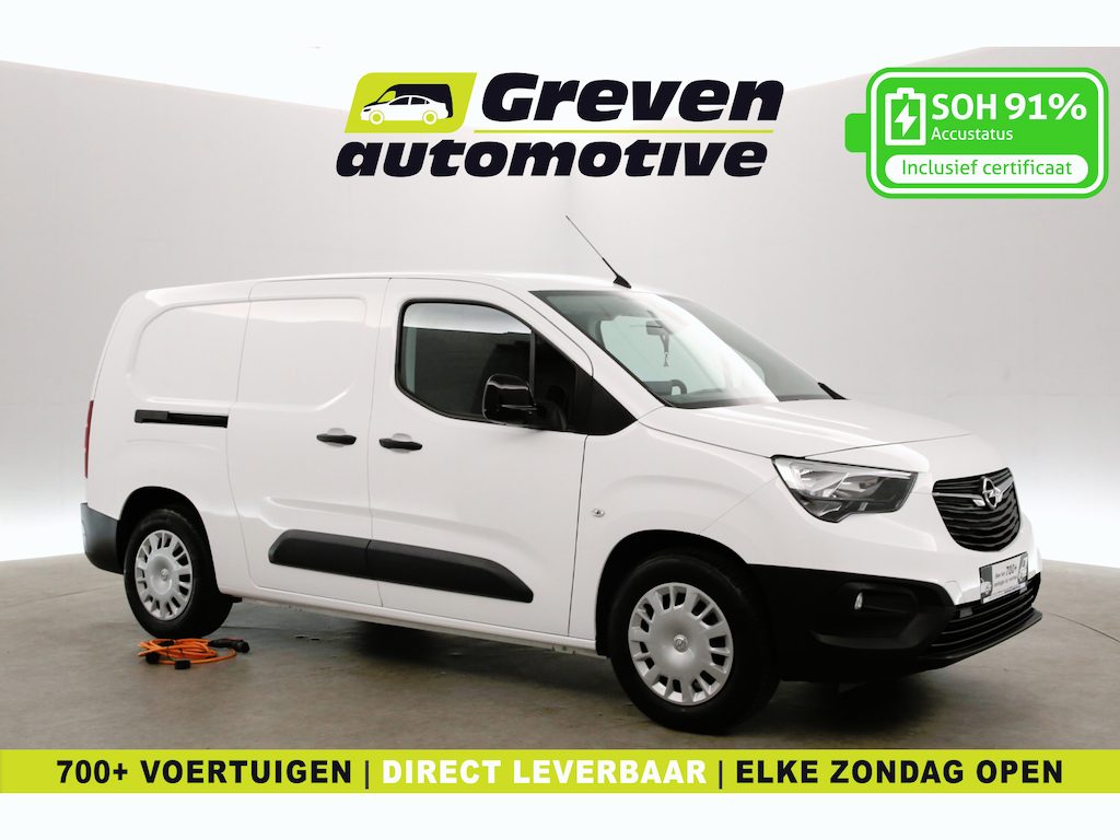 Opel Combo-e 50 kWh 136PK L2 | Snelladen | SOH 91% | Airco | Camera | Cruise | Carplay | Parkeersens.