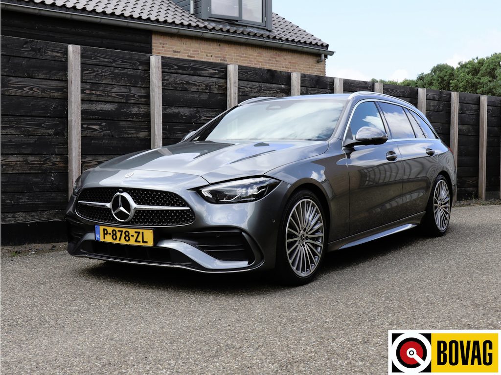 Mercedes-Benz C-klasse Estate 180 AMG Line multispaak velgen | Carplay