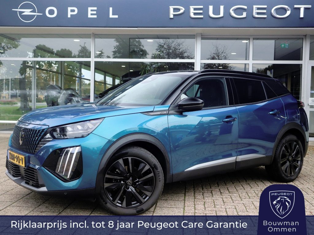 Peugeot 2008 GT Mild Hybrid 145pk e-DCS6 Automaat, Rijklaarprijs, 360° Viseopark Adaptieve Cruisecontrol AppleCarplay AndroidAuto