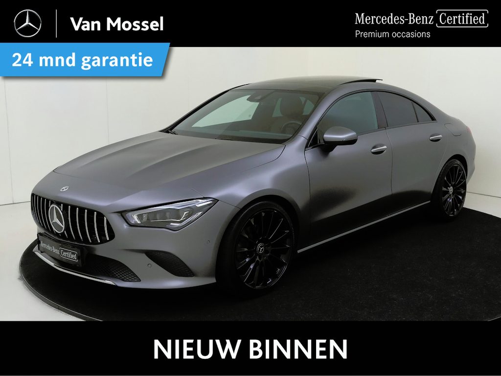 Mercedes-Benz CLA 180 Business Solution Luxury Mountain Grey magno /Panoramadak /Memory stoelen /Sfeerverlichting