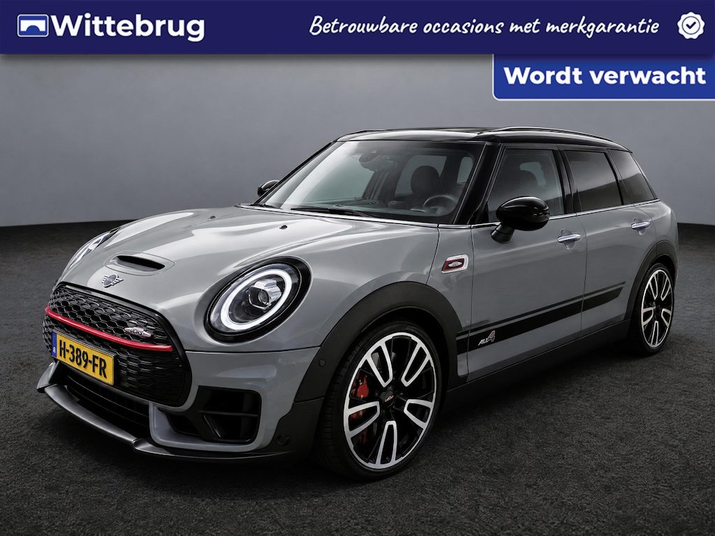 MINI Clubman 2.0 JCW ALL4 Chili / Pano / Head-up /  Leder-alcantara /  Navigatie / Lichtmetaal 19 inch /
