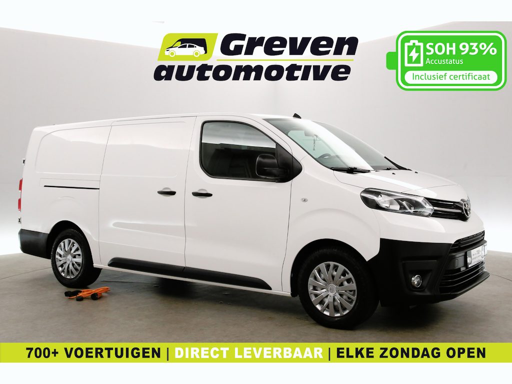 Toyota PROACE Electric Worker 75 kWh L3H1 Long Range | Snelladen | SOH 93% | Airco | Cruise | Carplay | 3 Zits | Parkeersens.
