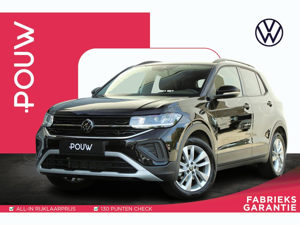 Volkswagen T-Cross 1.0 TSI 115pk DSG Life 'Goal' | Trekhaak Afn. | CarPlay & Android Auto| Park Assist