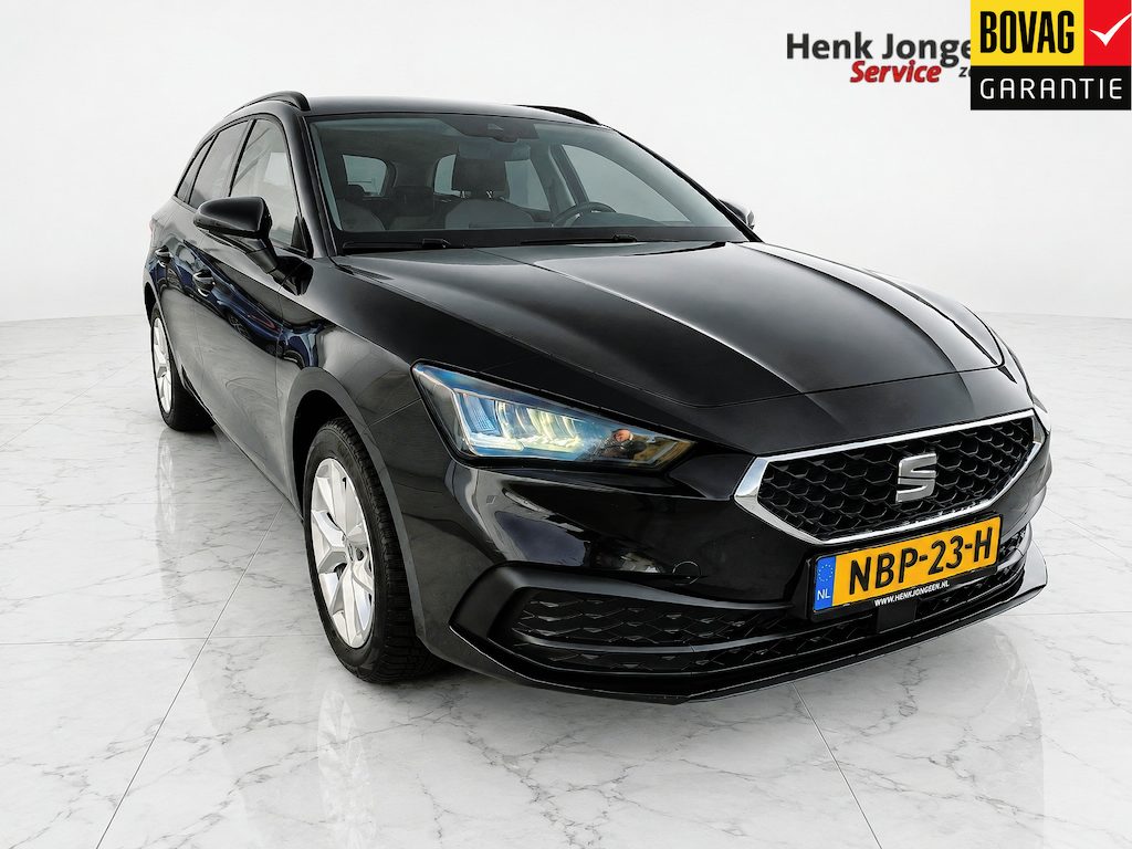 SEAT Leon Sportstourer 1.0 eTSI Style Automaat uit 2024 Rijklaar + 12 maanden Bovag-garantie “Sinds 1970 | 5.000+ reviews | Score 9,5 | Service zoals ’t hoort” Henk Jongen Auto's in Helmond,  al 50 jaar service zoals 't hoort!