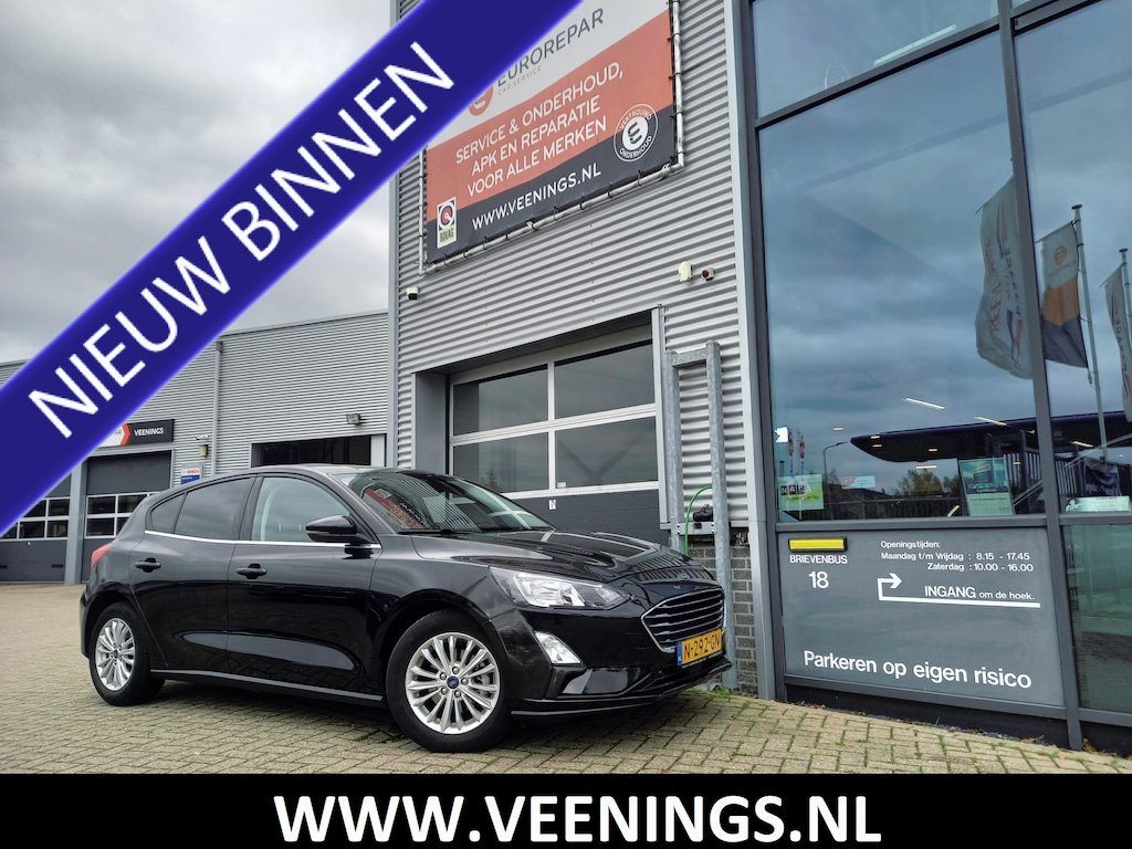 Ford Focus 1.0 EcoBoost Hybrid Titanium X Business - CAMERA - TREKHAAK - CLIMATE - CRUISE - VIRTUAL COCKPIT - STOELVERW - STUURVERW -