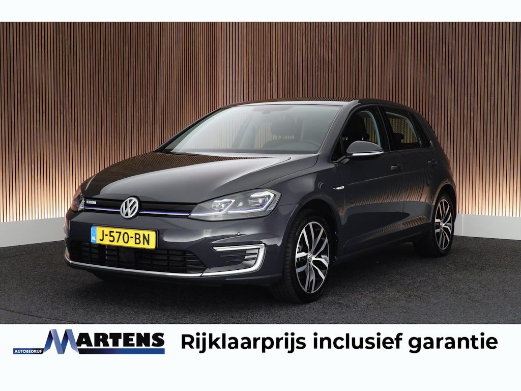 Volkswagen E-Golf E-dition 136pk SOH 100% Virtual Cockpit Camera Navigatie ACC