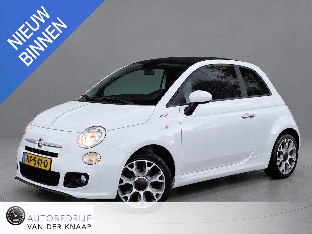 Fiat 500C 0.9 TwinAir Turbo Lounge | Airco | Cruise | Leder | PDC | Elek. ramen |