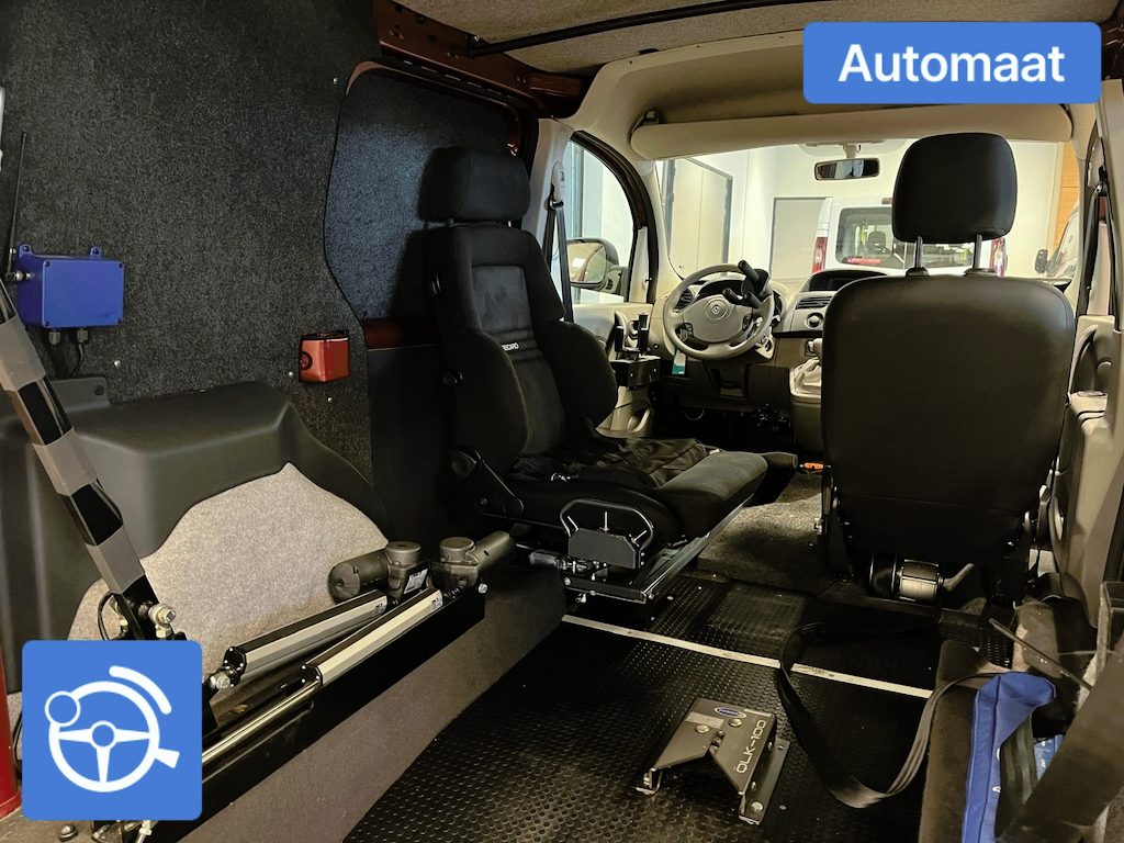 Renault Kangoo Rolstoelauto Automaat Zelfrijder Handbediening (Handbedrijfsrem & Segmentgas)