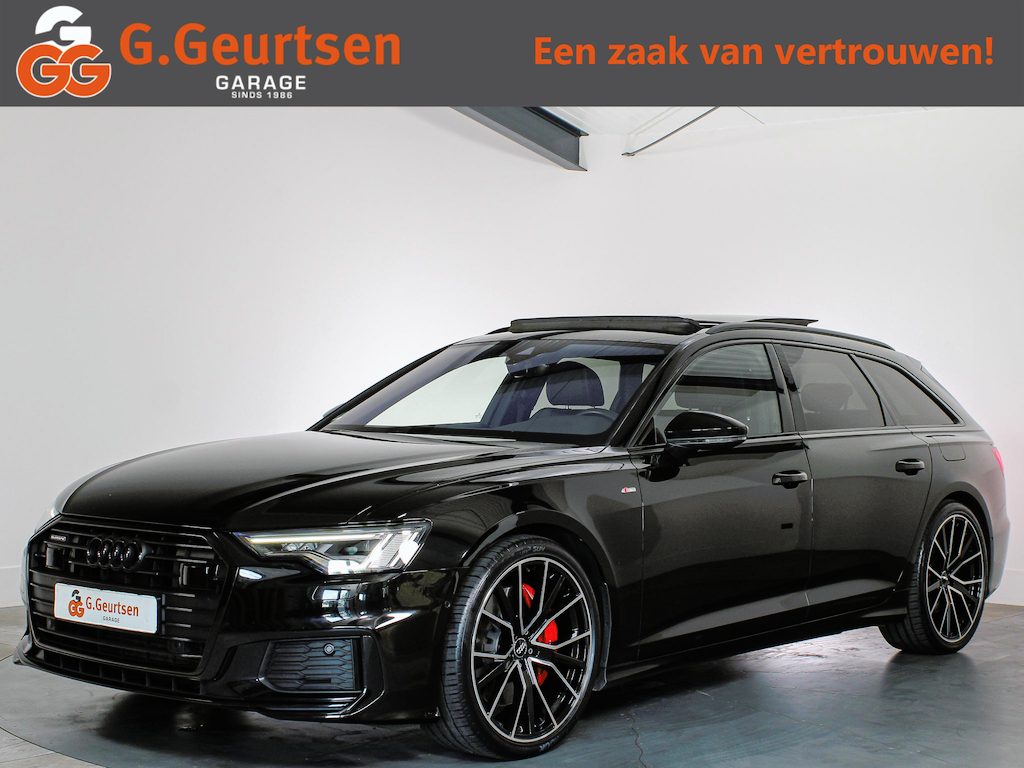 Audi A6 Avant 55 TFSI e quattro 2X S-line Competition Panoramadak, Trekhaak, LED, Keyless, 21'' Inch