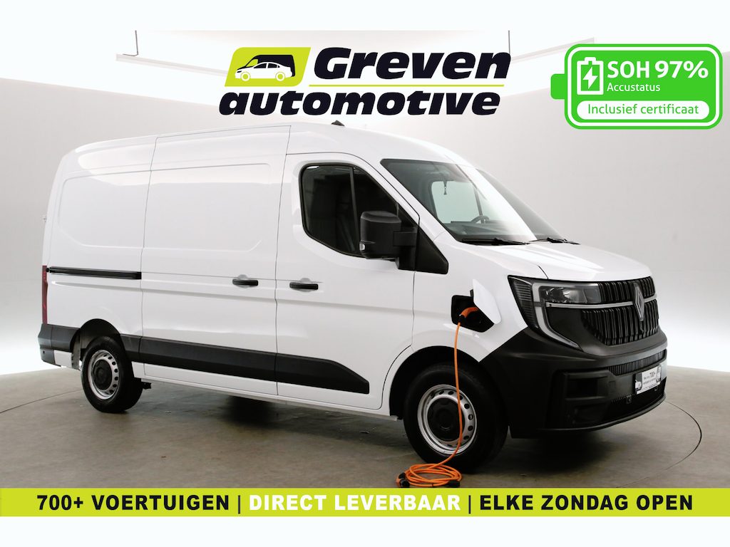 Renault Master E-Tech T35 L2H2 Advance 3,5t Long Range 87 kWh | Snelladen | SOH 97% | Airco | Camera | Virtual | 3 Zits | Cruise | Carplay | LED