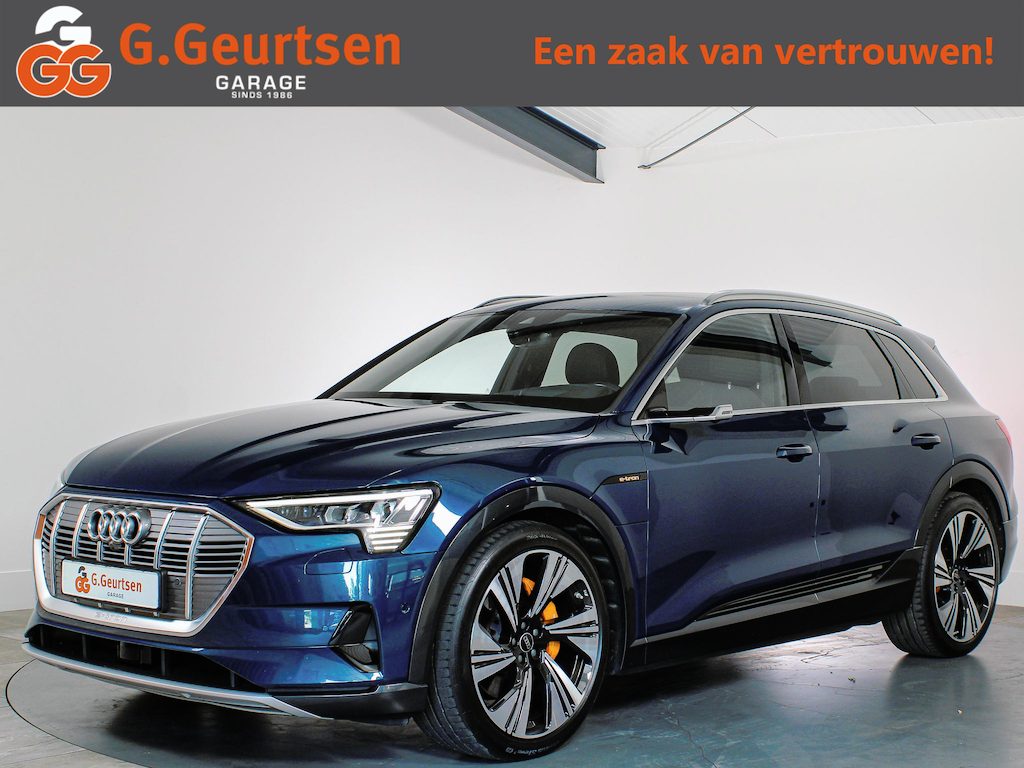 Audi E-tron e-tron 55 quattro advanced Pro Line Plus 95 kWh Luchtvering, Leder, 22''inch, Memory, 360Camera, B&O, SOH 91%