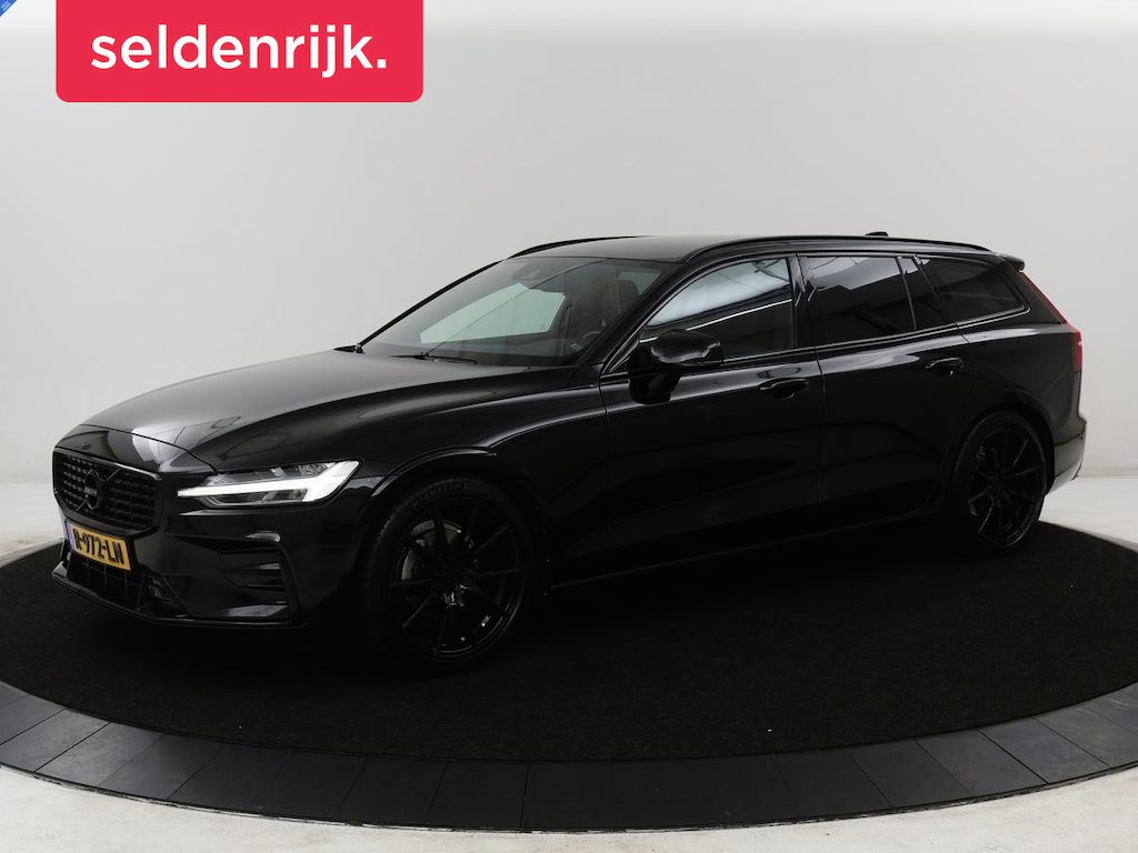 Volvo V60 2.0 B4 R-Design | Leder | Trekhaak | Black Pack | Pilot assist | Memory | Camera | Stoelverwarming | Full LED |