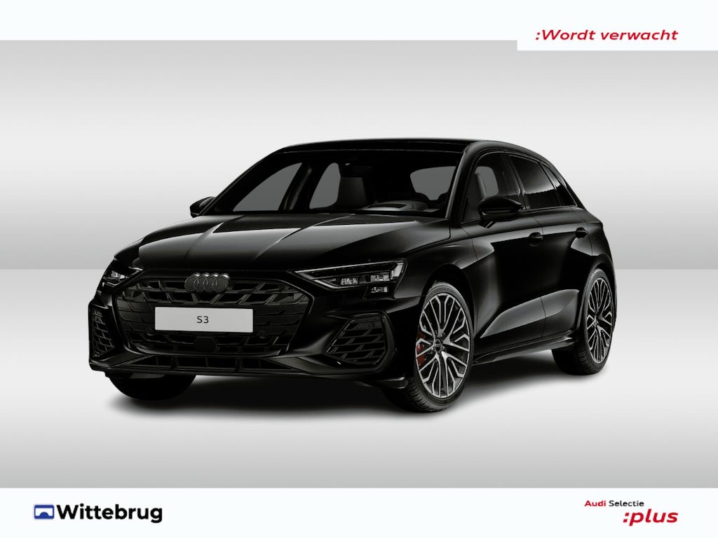 Audi S3 Sportback 2.0 TFSI 333PK quattro | Panoramadak | Lichtpakket pro | Alcantara interieur | Achteruirijcamera | Matrix | SONOS | Elektrische Stoelen | Elektrische achterklep |